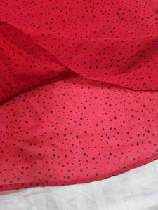 Red Polka Dot Top