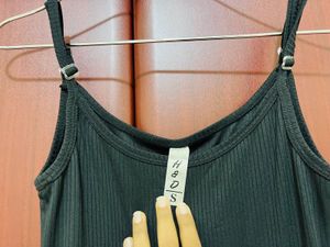 Slinky Black Maxi Dress S Size