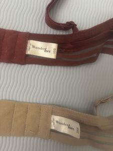 Two Bras: Nude &amp; Burgundy