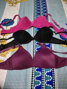 Bra Trio- Size 32B/C