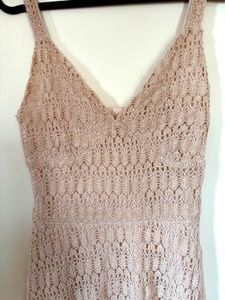 Crochet Mini Dress