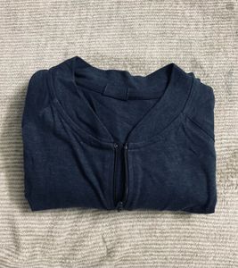 Blue Zip-Up Jacket