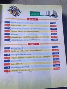 Chemistry Class 11 Book (Paper 1&amp;2)