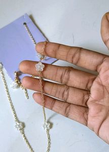 New Sakura Necklace + Earrings Set