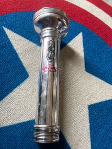 Vintage EEE Silver Metal Torch (Need Repair)