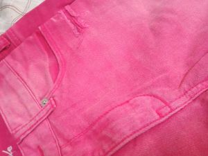 Pink Denim Jeans
