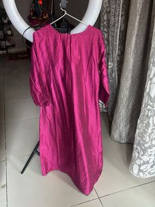 cotton silk kurti