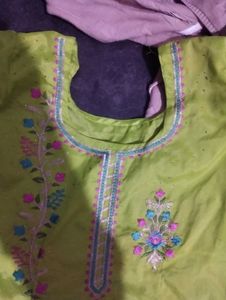 Green kurti
