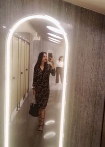 Chic Chain Print Dress