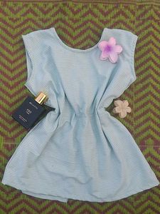 Cute Blue Sleeveless Top💙🎀