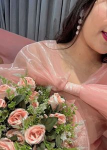 Pink bow birthday dress 👗