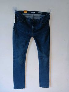 Blue Denim Slim Fit Jeans