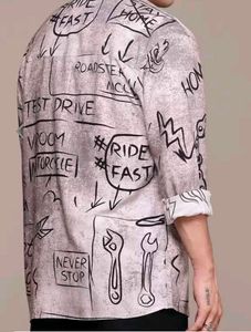 Roadster Printed Casual Shirt