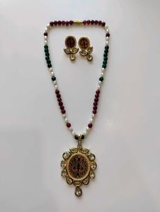 Polki Necklace Set