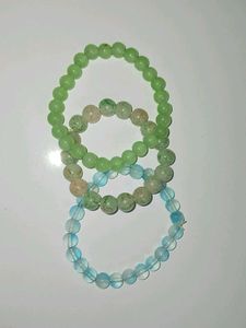 Set of 3 Beaded Bracelet Se