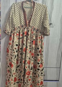 Floral Print Bohemian Dress