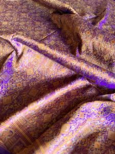 100% Pure Silk Rare Kinkhwab Banarasi