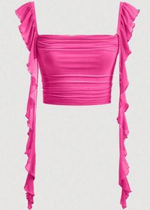Partywear Top With Fringes