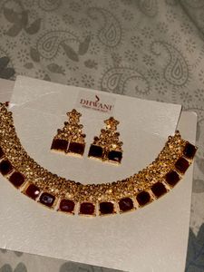 Elegant Ruby Necklace
