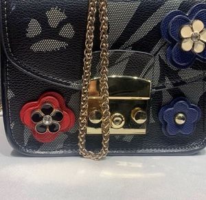 Designer-Inspired Messenger Bag