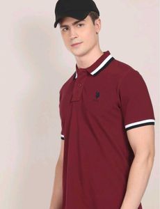 US Polo Assn. Maroon T-shirt