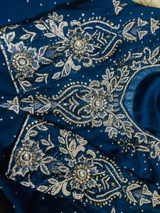 Heavy Embroidery Suit Salwar With Dupatta.