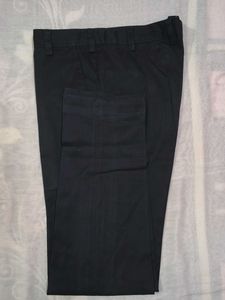 Dark Blue Straight Leg Pants