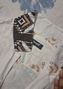 Patterned Button-Down Shirt