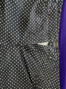 Polka Dot Cropped Pants