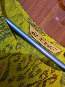 Yellow Sleeveless kurta