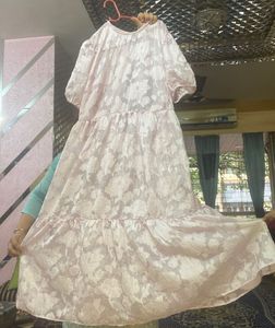 Vacation Wardrobe-Lilac Floral Tiered Dress
