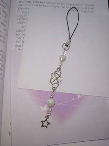 Star🌟 & Pearl Phone Charm