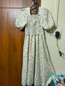 Floral Print Midi Dress