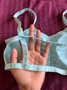 Sky Blue Sexy Bra