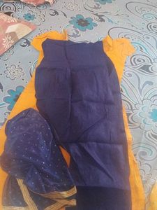 Yellow Dress Material