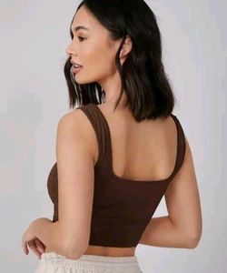 Brown Tank Top