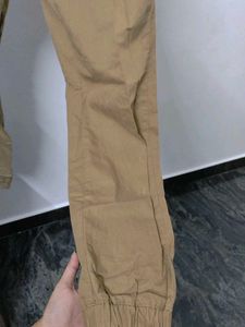 Brown Casual Joggers