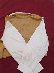 Cute Tan Crop Top