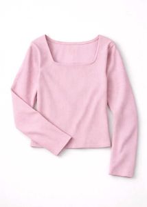 Pink Long Sleeve Top