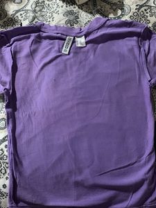 H&M Purple DIVIDED T-shirt