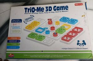 Trio-Me 3D is A New Strategy Board Game