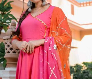 Pink &amp; Orange Suit Set 3XL