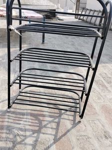 Metal 4-Tier Shoe Rack