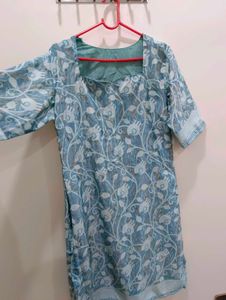 Floral Print Kurti Set