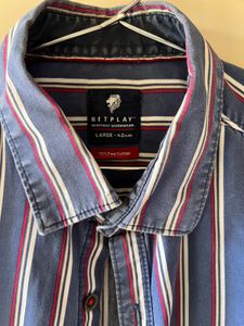 Striped Casual Shirt
