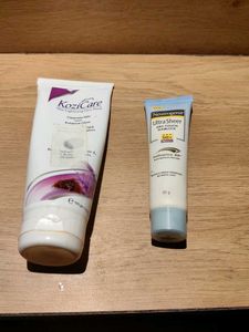 Kozicare Face Wash NdNeutrogena Sunscreen