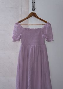 Summer polka dot dress