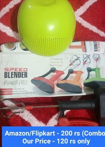 Rice Bowl And Hand Blander