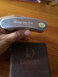 Dewar&#39;s Flask never used - got gift from America