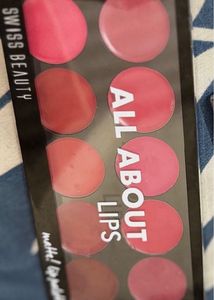 💕Swiss Beauty All About Lips Matte Lip Palette